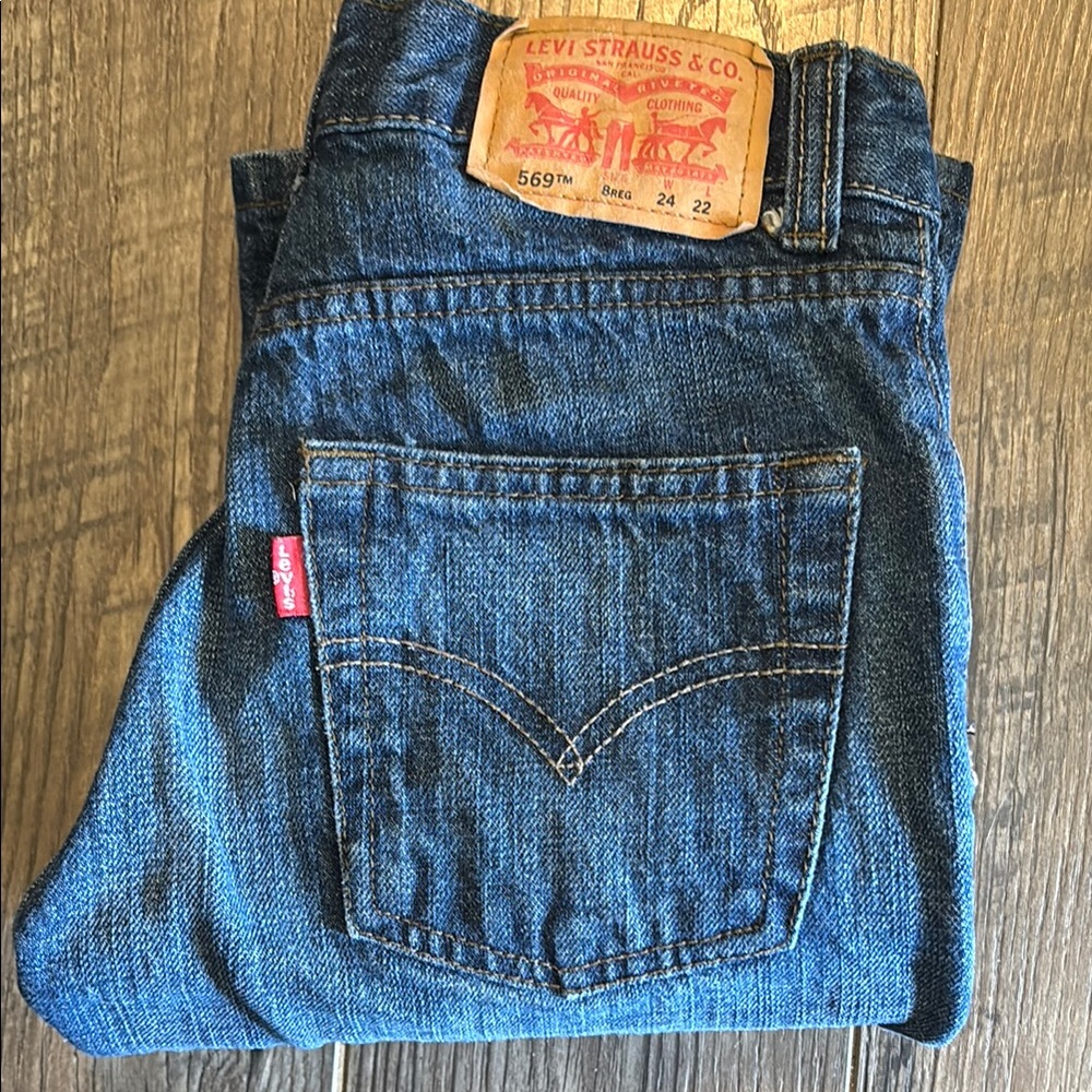 Levi's Blue Regular Loose Fit Jeans